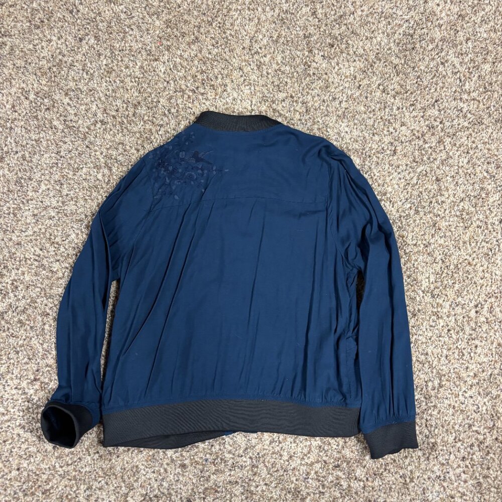 Sonoma Floral Embroidered  Bomber Jacket - Women's Size XL - Preowned - 2119 - Picture 3 of 3